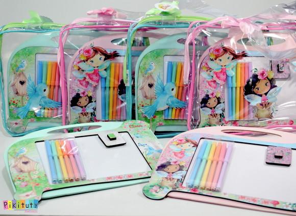 20 Kits Luxo Lousa Mágica - Fadas