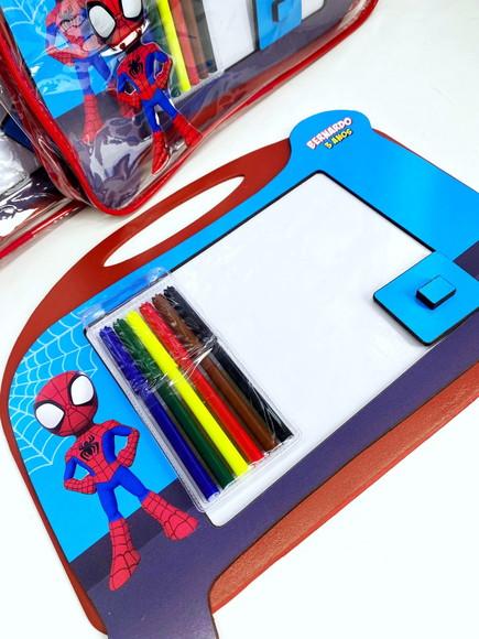 20 Kits Luxo Lousa Mágica - Homem Aranha