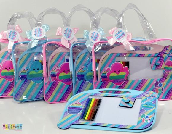 20 Kits Luxo Lousa Mágica - Pop It