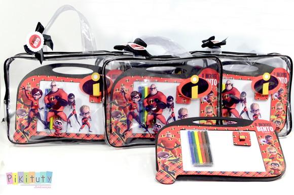 20 Kits Luxo Lousa Mágica - os Incríveis