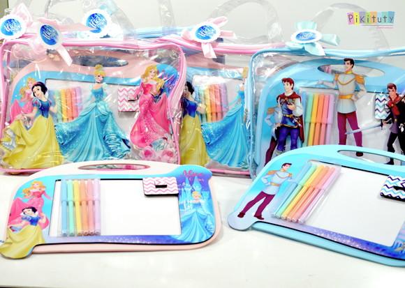 20 Kits Luxo Lousa Mágica - Princesas e Príncipes Disney