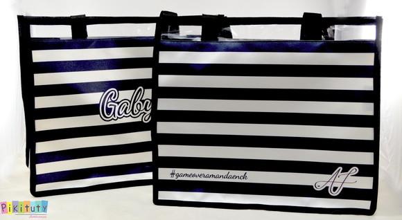 20 Kits Madrinha - Bolsa de Praia + Necessaire