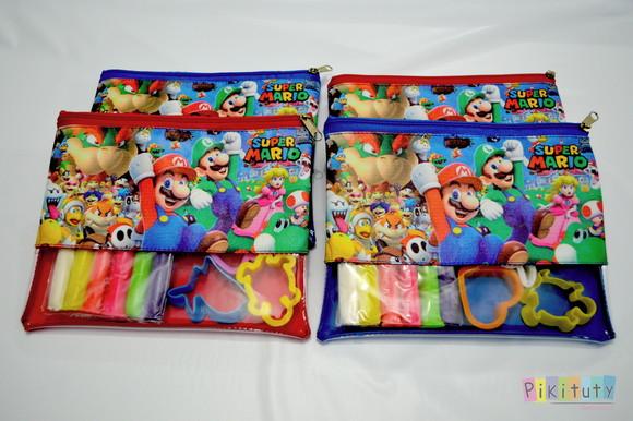 20 Kits Massinha com Bolsinha - Super Mario Bross