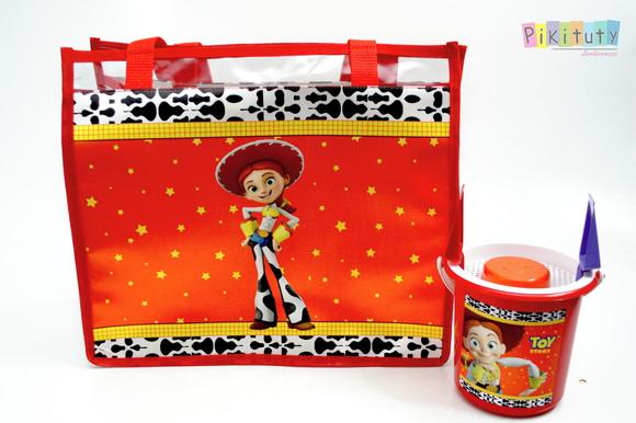 20 Kits Praia - Bolsa de Praia + Balde de Praia Jessie