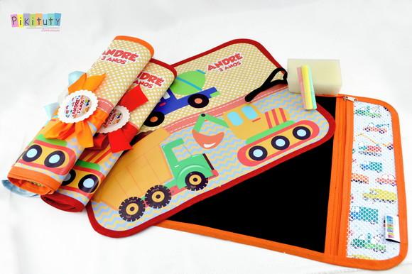 20 Lousas Infantil 30x40 Caminhões