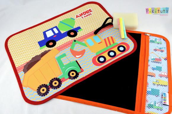 20 Lousas Infantil 30x40 Caminhões