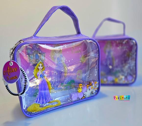 20 Maletas Aquário Luxo - Enrolados Rapunzel