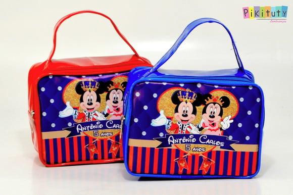 20 Maletas em Verniz - Mickey e Minnie Realeza