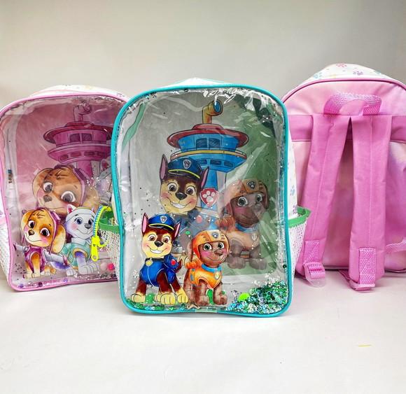 20 Mochilas Aquário Grande Luxo - Patrulha Canina