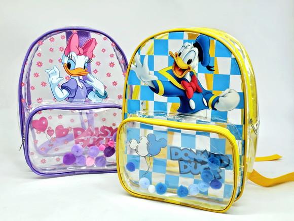 20 Mochilas Cristal com Bolso Frontal