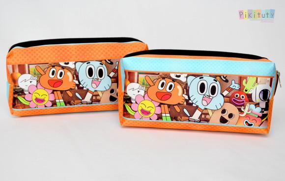 20 Necessaires / Estojo o Incrível Mundo de Gumball