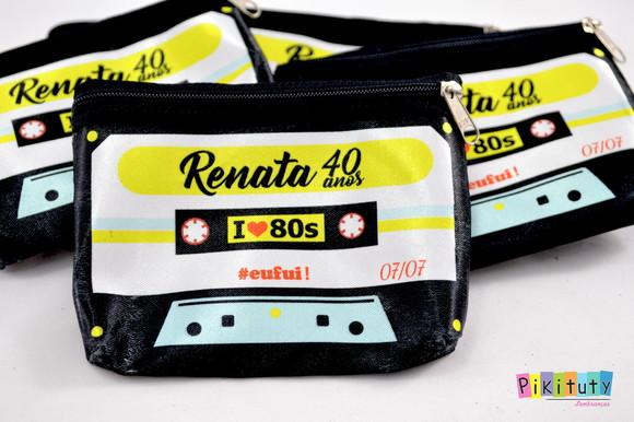 20 Porta Documentos / Mini Necessaire - Anos 80