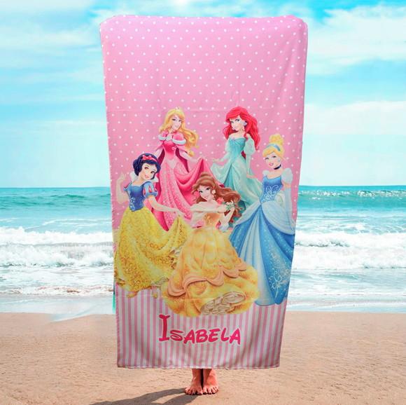 20 Toalhas de Banho - Princesas Disney