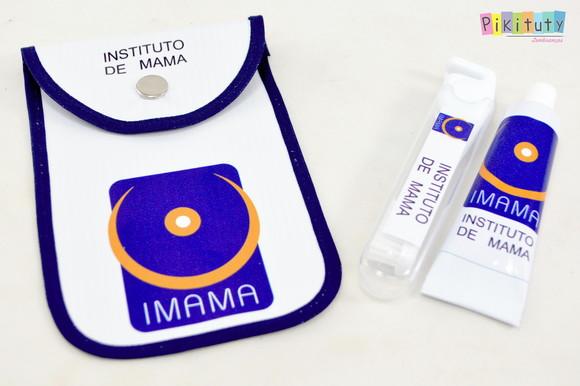 20 Unidades - Kit Dental c/ Porta Escova - para Sua Empresa