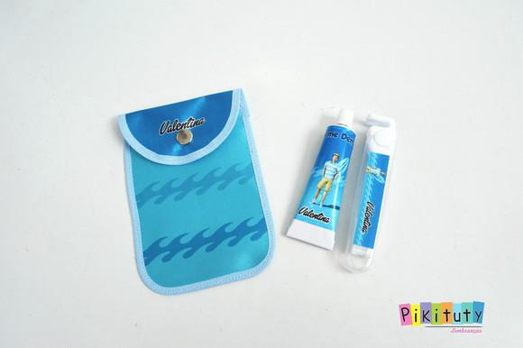 20 Unidades - Kit Dental c/ Porta Escova Barbie para Meninos