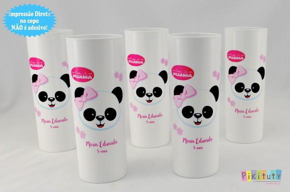 20 Unidades - Promoção! Copo Long Drink - Panda