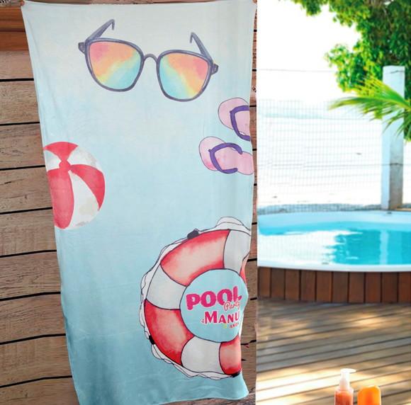 25 Toalhas de Banho - Pool Party