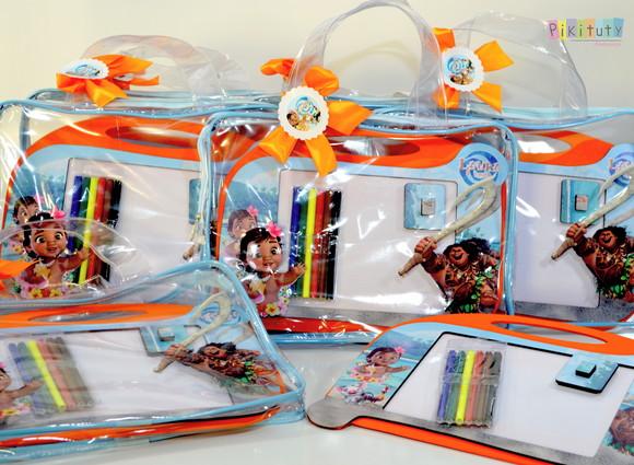 30 Kits Luxo Lousa Mágica - Moana Baby