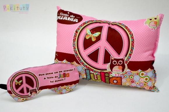Almofada + Máscara de dormir Hippie Chic