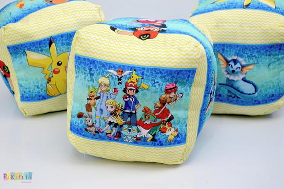 Almofada Cubo Pokemon