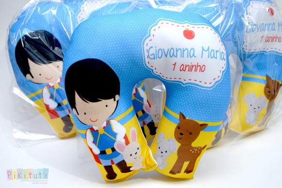 Almofada de Pescoço Branca de Neve