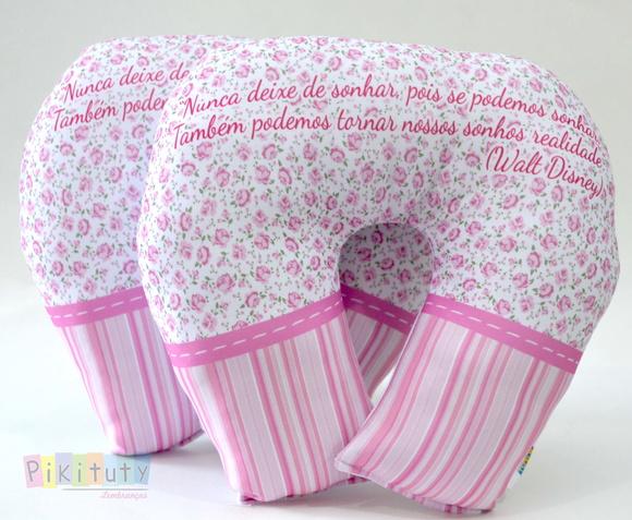 Almofada de Pescoço Floral Adulto