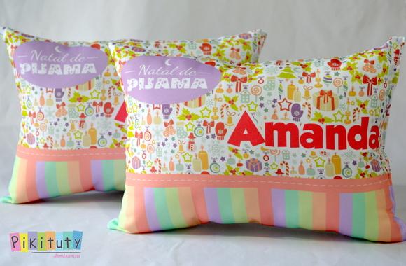 Almofada Festa do Pijama de Natal
