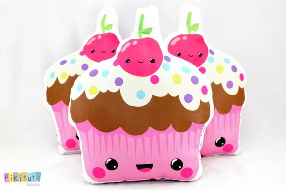 Almofada Personagem - Cupcake doceria