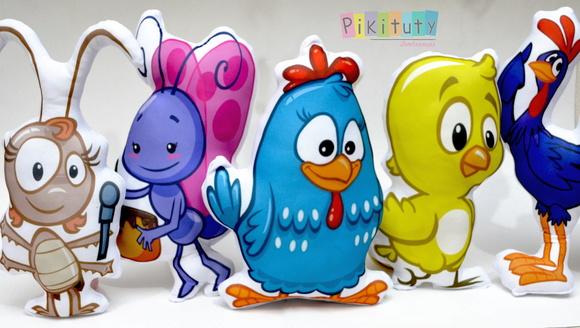 Almofada Personagem - Galinha Pintadinha