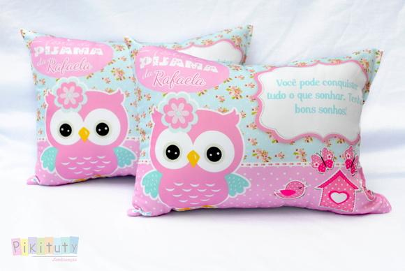 Almofada personalizada Corujinha
