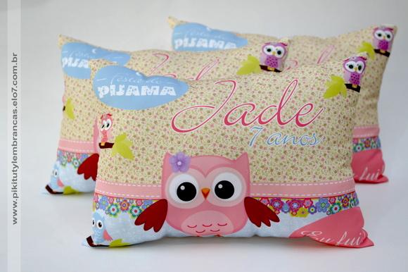 Almofada personalizada Corujinha