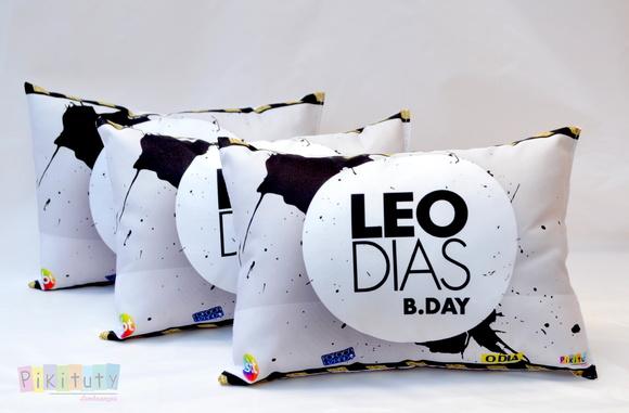 Almofada personalizada Léo Dias