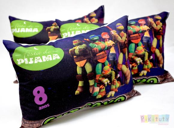 Almofada personalizada Tartarugas Ninjas