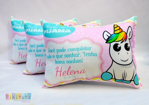 Almofada personalizada Unicórnio