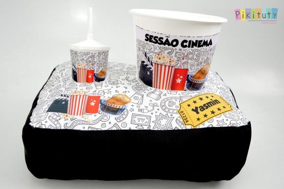 Almofada Porta Pipoca - Cinema
