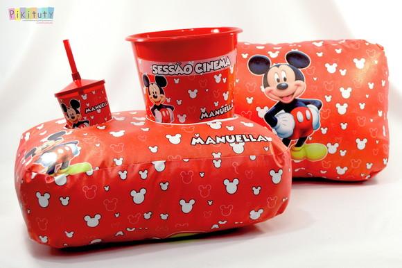 Almofada Porta Pipoca - Mickey