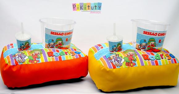 Almofada Porta Pipoca - Patati Patata