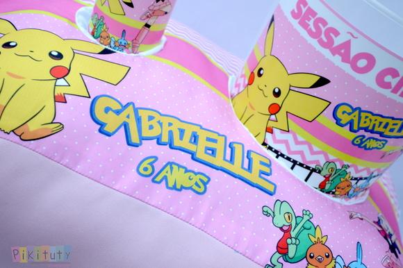 Almofada Porta Pipoca - Pokemon