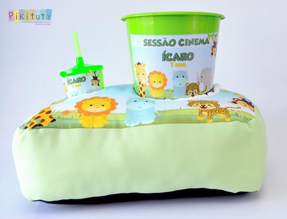 Almofada Porta Pipoca - Safari