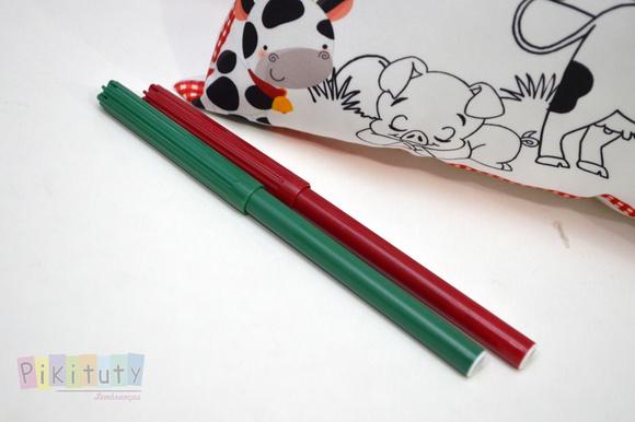 Almofadas para Colorir Fazendinha