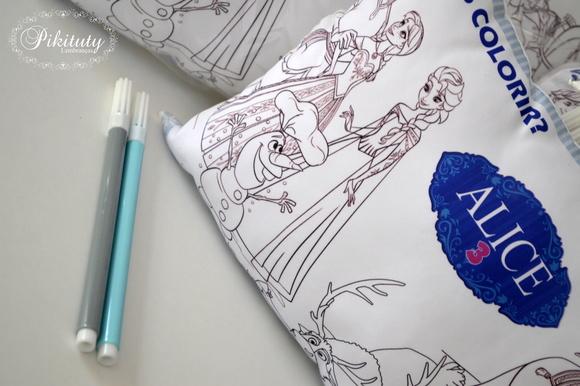 Almofadas para Colorir Frozen
