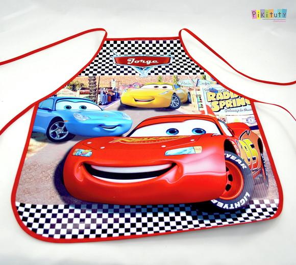 Avental Infantil- Carros Disney