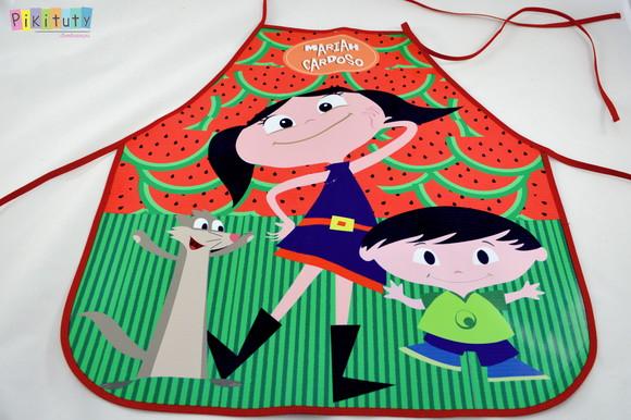 Avental Infantil- O Show da Luna