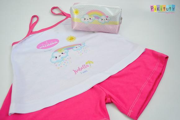 Baby doll + Necessaire Chuva de Amor