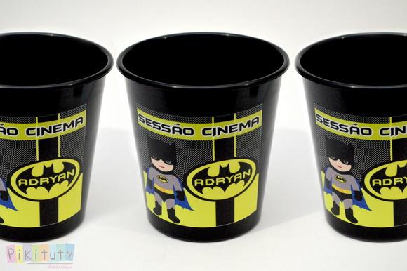 Balde de Pipoca 1 litro - Batman