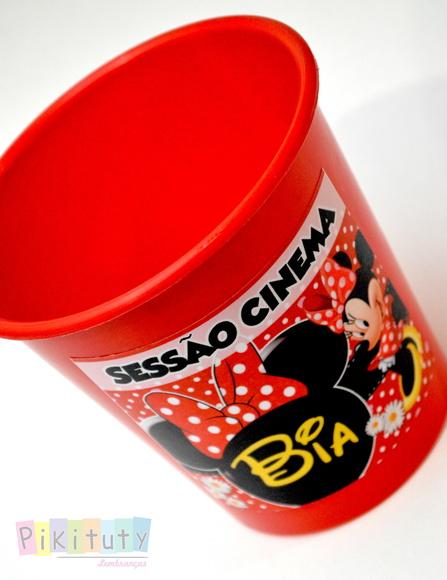 Balde de Pipoca 1 litro - Minnie