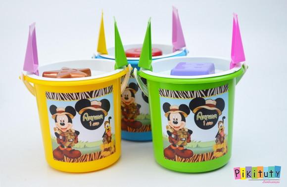 Balde de Praia - Mickey Safari