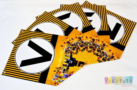 Bandeirolas Grandes Lego Batman