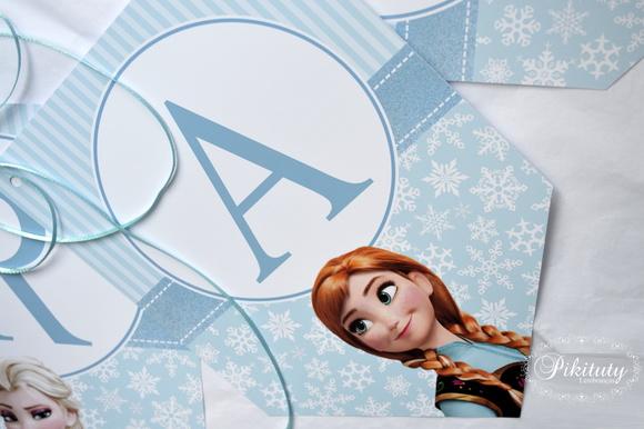Bandeirolas Grandes Frozen