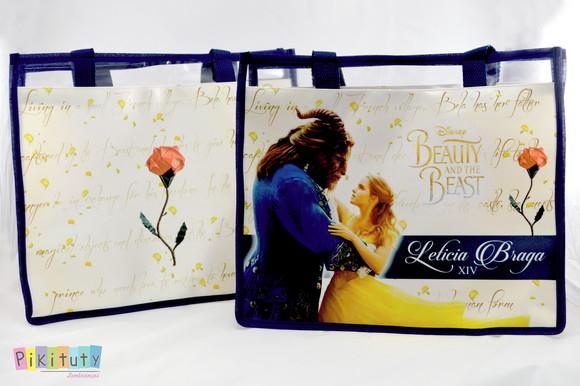 Bolsa de praia A bela e a Fera O filme